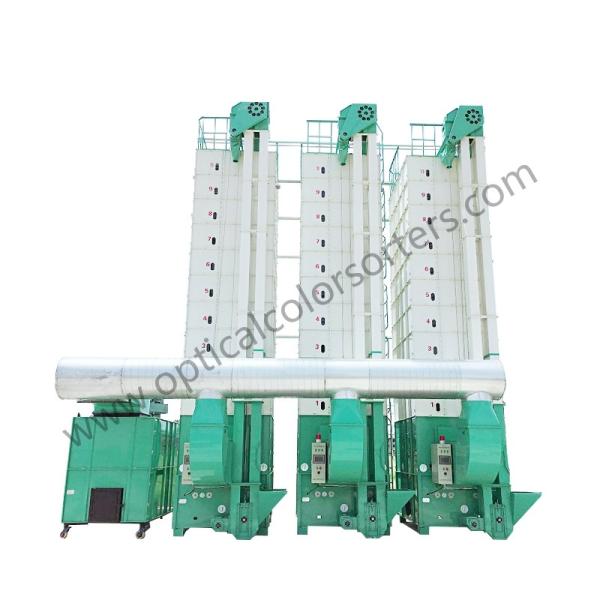 Quality Steel Biomass Furnace 9.95kw 30 Tons Rice Paddy Dryer for sale