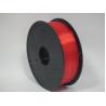 Buy cheap 1.26kg /Piece 1.75mm 3D printer PLA filaments, Transparent RED 3d printing material from wholesalers