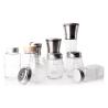 Buy cheap Manufacturer Food Storage Container Kitchen Storage 4oz Glass Spice Jars With Lids from wholesalers