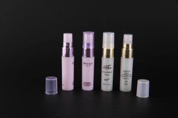 Buy cheap PP 4ml Pump Empty Lotion Bottles / Mini Cosmetic Pump Bottle from wholesalers