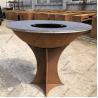 Buy cheap Wood Charcoal Burning Rustic Corten Steel Fireplace For BBQ from wholesalers