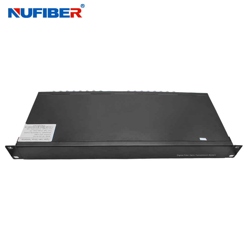 32BNC RS485 Video Audio Data Fiber Media single fiber single mode Converter Fiber Video Converter