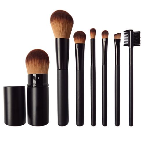 Buy cheap Classic Cosmetic Makeup Brush Set for full face makeup include Retractable Brush from wholesalers