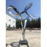 Buy cheap Garden Outdoor Metal Sculpture Metal Abstract Style For Square Decoration from wholesalers