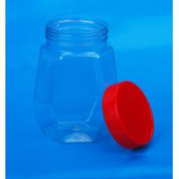 Buy cheap Colorful Cover Plastic Sweet Jars Screw Lid Sealing Type 67MM Caliber 38G product