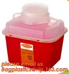 Medical waste container sharp box sharps container for hospital use, 1QT