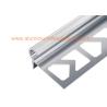 Buy cheap 10mm Round Edge Aluminium Anti Slip Stair Nosing Reduce Trip Hazards Matt Gold Color from wholesalers