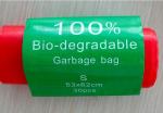 100% Biodegradable Compostable Grocery Shopping bag T-Shirt Bag for Take Out,