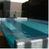 Buy cheap Outdoor Fiberglass Swimming Pool Density 1.19-1.20kg/cm3 High Light Transmission 93% from wholesalers