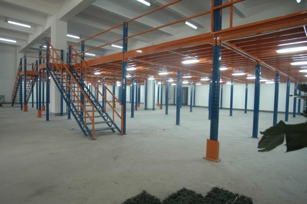 Buy cheap Heavy Weight Industrial Mezzanine Floors , Auto Parts Industry Platform With Steel Deck from wholesalers