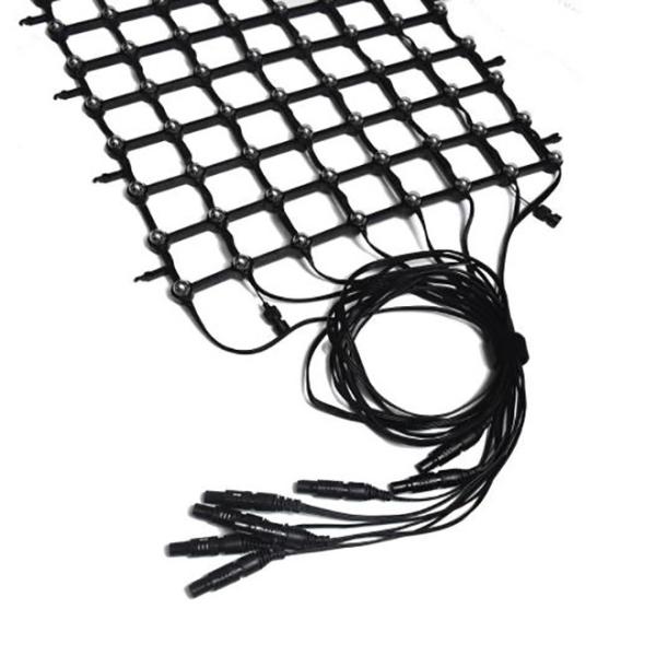 M2 Series Building LED Mesh Facade Popular Signage Solution Decoration Semi