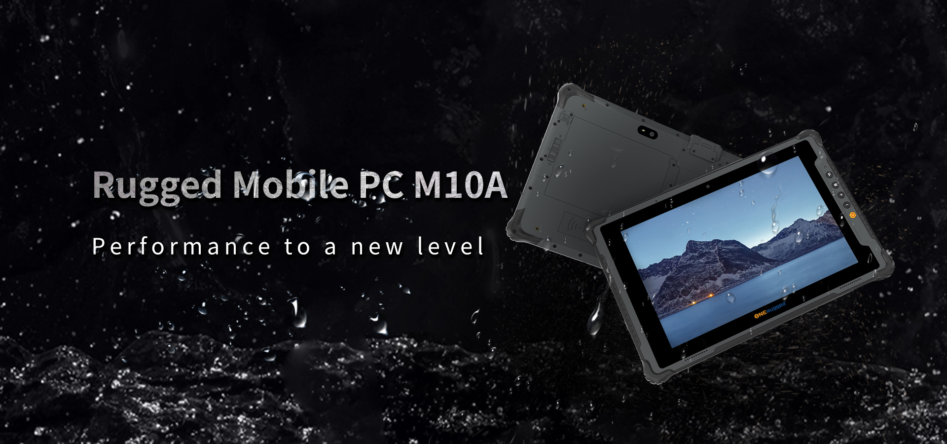10Inch Rugged Tablets With Fingerprint USB IP65 Waterproof Intel Core I7 Big Battery