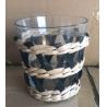 Buy cheap Best selling Seagrass bottle carrier Wicker detox bottle holder Seagrass glass cup holders from wholesalers