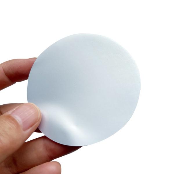 Buy cheap Waterproof PVC Adhesive Barcode Stickers Polyester Blank Label Roll For Printed Thermal Transfer from wholesalers
