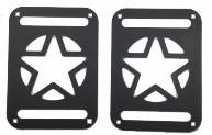 Buy cheap Wrangler 07-17 - Flat Tail Lampshade - Five Star Style - Black from wholesalers