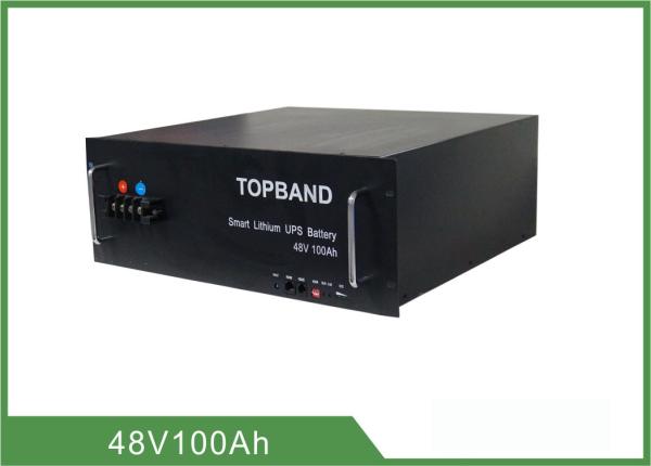 Quality LiFePO4 Battery For Tele Communication , Over 4000 cycles 48V 100Ah Lithium Battery for sale