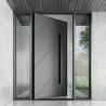 Buy cheap Modern Black Solid Wood Internal Doors 2.1m Height Space Saving from wholesalers