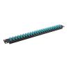 Buy cheap Black Fiber Optic Adapter Panels 24 Port LC Fiber Patch Panel from wholesalers