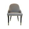 Buy cheap Hotel Furniture Solid Wood Leather Chair Without Armrest for Dining Room in Restaurant from wholesalers