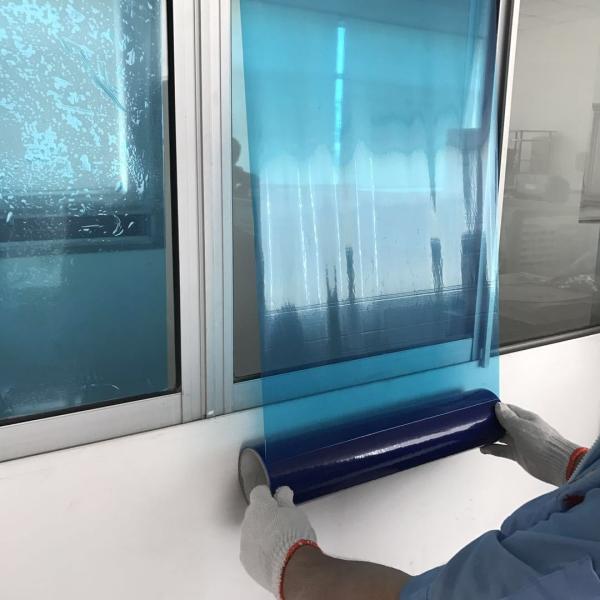 Buy cheap Anti UV Aging Adhesive PE Protective Film For Window Glass And Profile Length 100M - 1500M from wholesalers