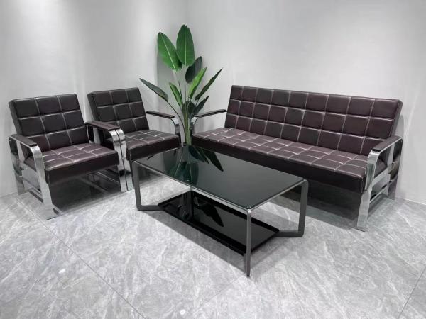 Modern Beauty Spa Salon Waiting Room Sofa 1 3 Seat Comfort Office Sofa Leather