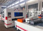 PVC HPL Acrylic PUR Hot Melt Laminating Machine With Auto Cuttor