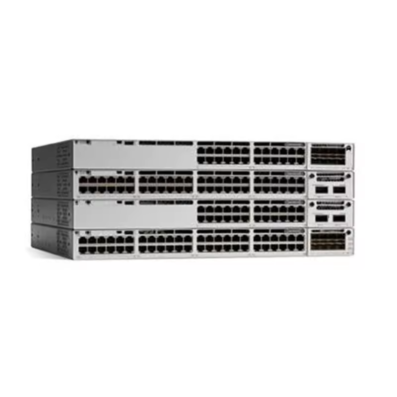 154.76 Mpps Forwarding Rate 24-Port Network Advantage Switch C9300-24T-A with LACP Function