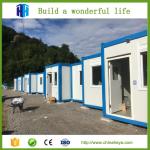 2017 Unique fashion modular steel frame prefab container house for people life