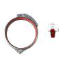 Buy cheap Hvac System Galvanized Pipe Clamp Quick Release from wholesalers