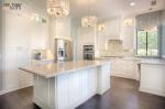 Contemporary Design Modular Kitchen Cabinets Complete Dark Colors Solid Wood