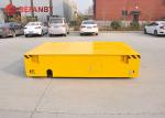 Low Table 40t Trackless Transfer Cart Heavy Duty Motorized Trolley