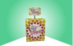 Popup Cardboard Dump Bin Display For Candy Items With Tube & Header