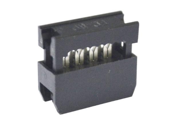 Buy cheap 8 Pin Female IDC Wire Circuit Board Ribbon Connectors 2.54mm PBT Material from wholesalers