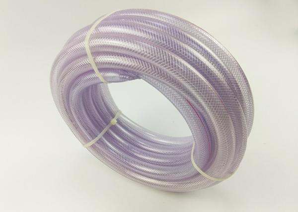 Buy cheap Fiber Polyester Reinforced Flex Clear Plastic Hose Pipe Tube SGS , ROHS from wholesalers