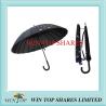 Buy cheap 24k 24 Ribs Manual Carry Bag Black Steel Umbrella from wholesalers