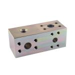 Titanium Alloy Aerospace Hydraulic Valve Block Extreme Temperature Resistance
