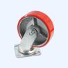 Buy cheap Industrial Heavy Duty PU Caster Wheel with Brake Diameter 100mm/125mm/150mm/200mm from wholesalers