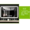 Buy cheap IP44 Wall Mounted Led Behind Mirror For Luxury Hotel , Frameless Bathroom Mirror from wholesalers