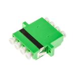 Quad Single Mode Fiber Optic Adapter LC APC To LC APC Fiber Flange Sc Connector