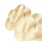 Malaysian Hair Human Hair Extensions Remy Hair Weaving 613 Blonde Bundles