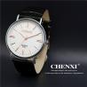 Buy cheap 2015 New Fashion Rose Gold Watch Black White Brown Unisex Leather Watches Stainless Steel Quartz Leather Watches from wholesalers