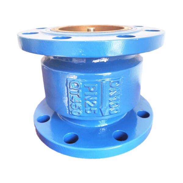 Buy cheap Hot Sealing Globe Style Silent Check Valve Dn100 Pn16 from wholesalers