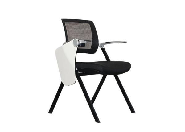 Buy cheap Aluminum Armrest Steel Pipe Ergonomic Folding Office Chair For Classroom from wholesalers