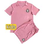 Pink Thai Quality Football Shirts Soccer Jersey Customized Logo Printing OEM/ODM