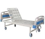 Double Shake Manual Nursing Bed ABS Headboard Elderly Patient Hospital Bed