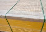 Yellow Fiberglass Grating 38*38*38 High Strength Fire Resistance