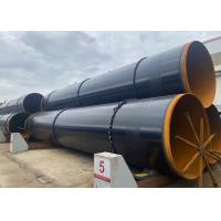 Buy cheap Seamless Steel FBE Coated Pipe / 3PE Coated Pipe 3 Layers For Pipeline Coating product