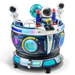 Kiddie Rides Electric Swing Machine Coin Operated Carousel Amusement for Little