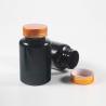 Buy cheap Highly Customized Luxury Black Frost Pill Bottle Capsule Bottle Green Plastic Vitamin Medicine Bottle Personal Care Packaging With Screw Cap from wholesalers