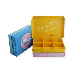 Buy cheap Recyclable Corrugated Custom Paper Packaging Box Food Grade Deboss ISO from wholesalers